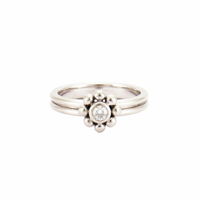 Anillo Fleur de Diamant tiffany