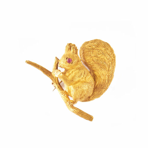 Broche de Ardilla hermes