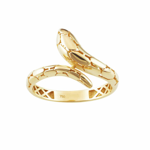 Anillo de serpiente de oro