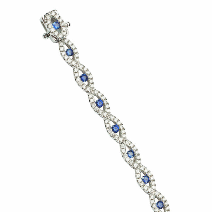 Pulsera riviere zafiroc